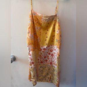 Women’s floral slip on dress